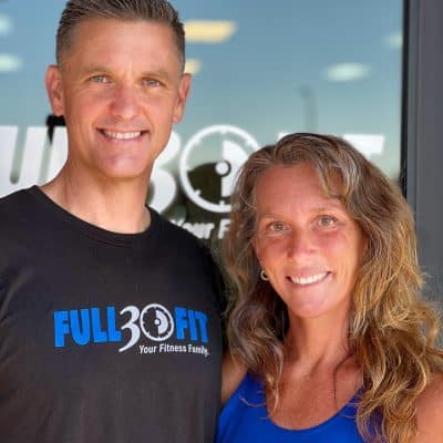 Full30Fit owners and coaches Mark and Denise Hadley.